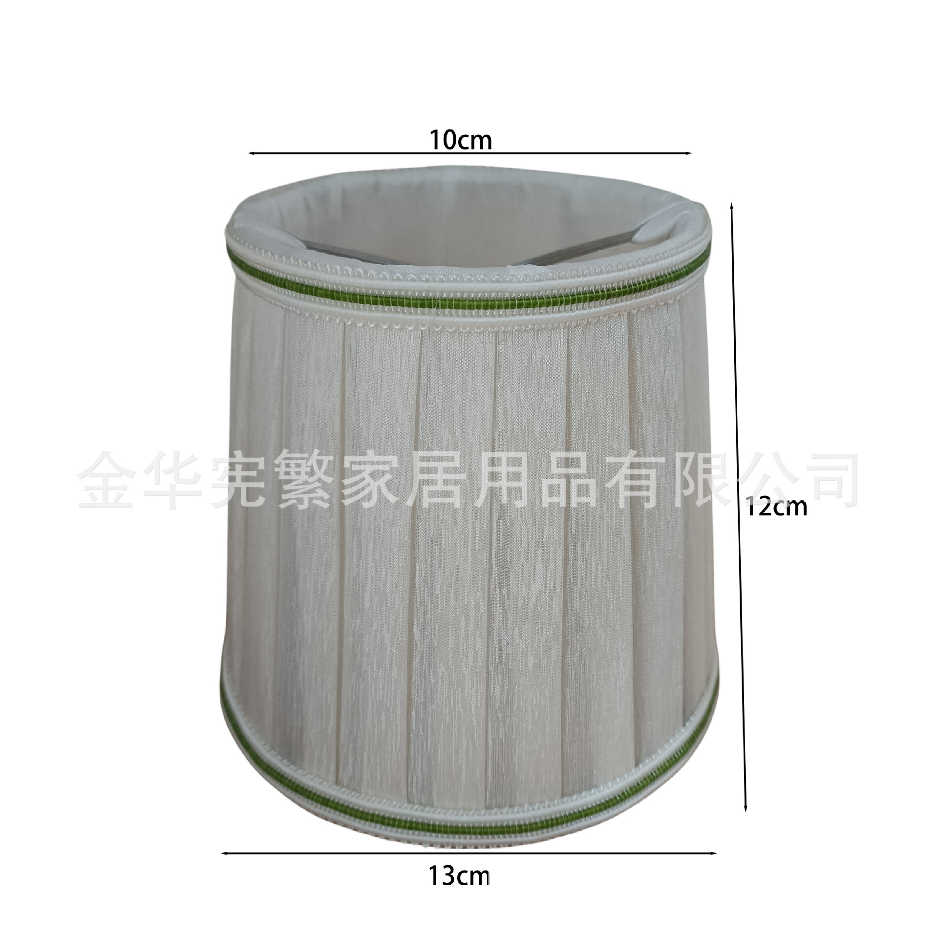10x13x12 M Blanco verde blanco borde (1 paquete)