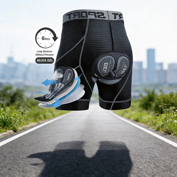 Cross-Border Hot-Selling Special Products New Bicycle Road Bike Cycling Underwear Moisture-Wicking Breathable Shorts Breathable and Moisture-Absorbent