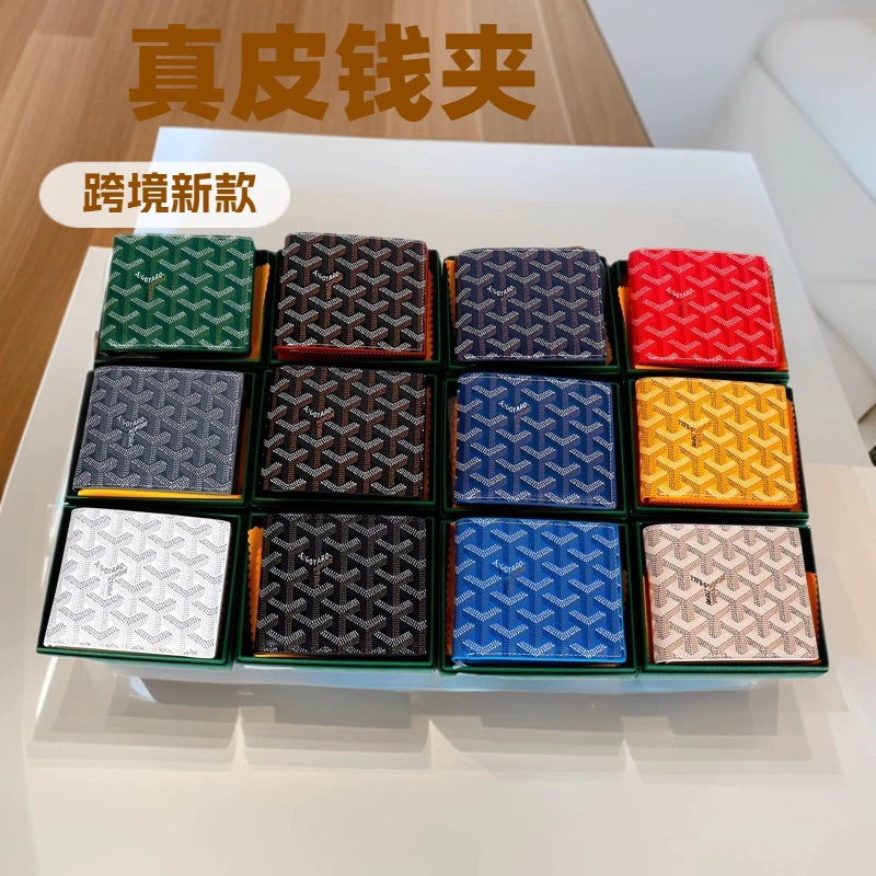 Новый оригинальный короткий кошелек Gaojia 2025 года, многофункциональный кошелек с принтом 80% off года, модный деловой трендовый кошелек