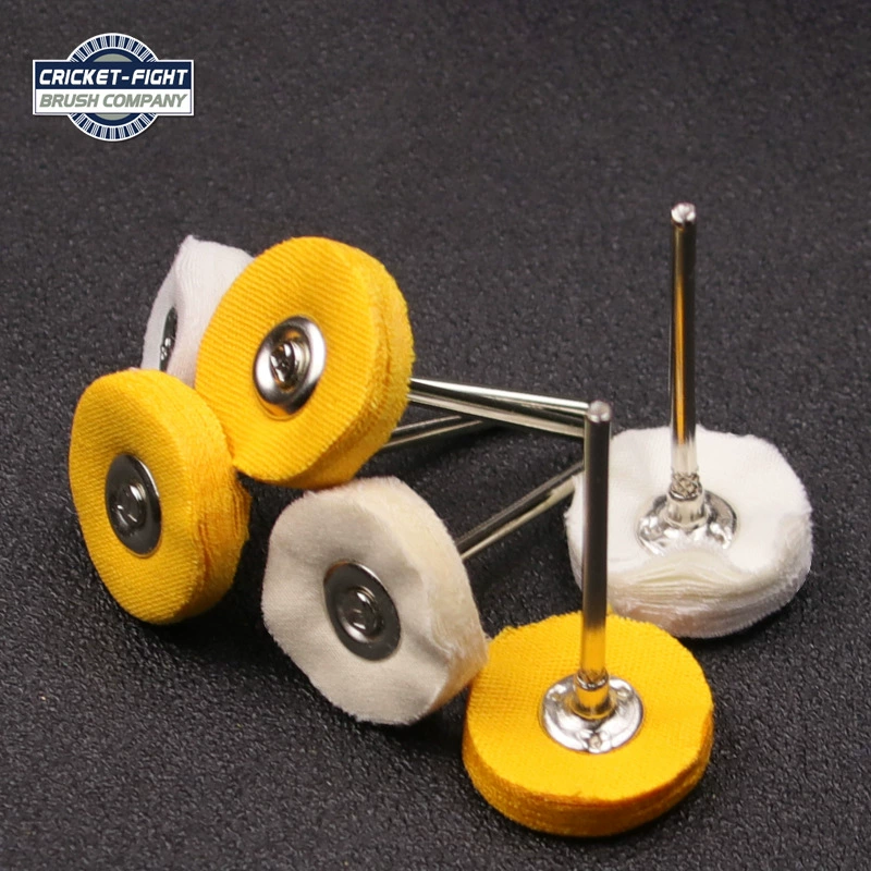 2.35mm белое тканое колесо с ручкой мини-желтое тканое колесо Mi белый/отбеливание маленькое полированное тканое колесо