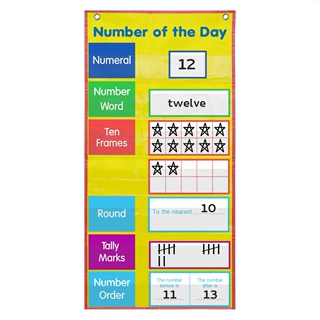 亚马逊热卖关于今天数学卡袋 number of the day