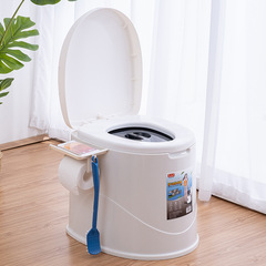 老人用便器携帯型便器妊婦移動便器成人家庭用プラスチック便器防臭座椅子