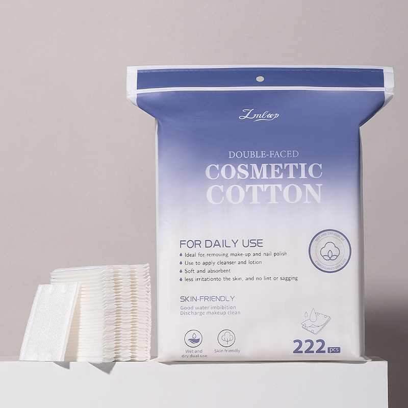 LMLTOP 222pcs Facial Cotton Pad  Nail Makeup Remover Pads