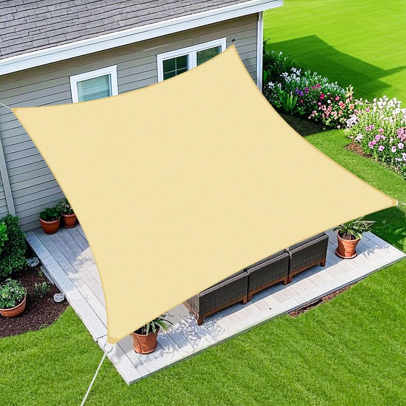 Cross-Border Sunshade Sail High-Density Polyethylene 160g Hdpe Breathable Sunshade Sail Triangular and Rectangular Outdoor Sunshade Cloth Cross-Border Sunshade Sail High-Density Polyethylene 160g Hdpe Breathable Sunshade Sail Triangular and Rectangular Outdoor Sunshade Cloth