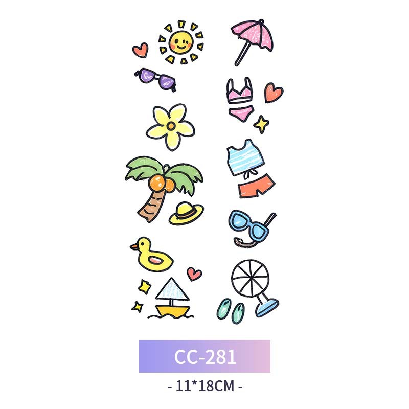 Transfronterizo en stock al por mayor de halloween colorido mariposa tatuaje pegatinas simulación sangrienta cicatriz pegatinas divertidas pegatinas impermeables