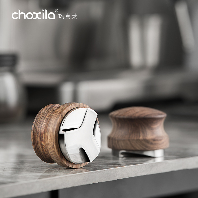 Fabricante de polvo de tela de café Acero inoxidable Fabricante de polvo de tela de tres pulpa Polvo plano Prensa 51/53/58 Relleno de polvo de café