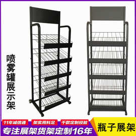 厂家定制手喷漆展示架门店用拆装金属喷漆货架收纳架汽修店置物架