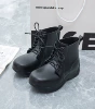 808 strap rain boots-black