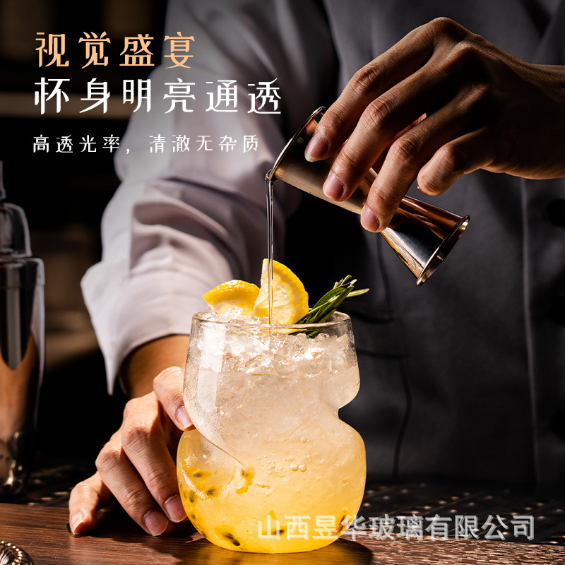 Borosilicato cóctel taza ELK taza pájaro taza bar red vino creativo Cisne taza amor taza vidrio