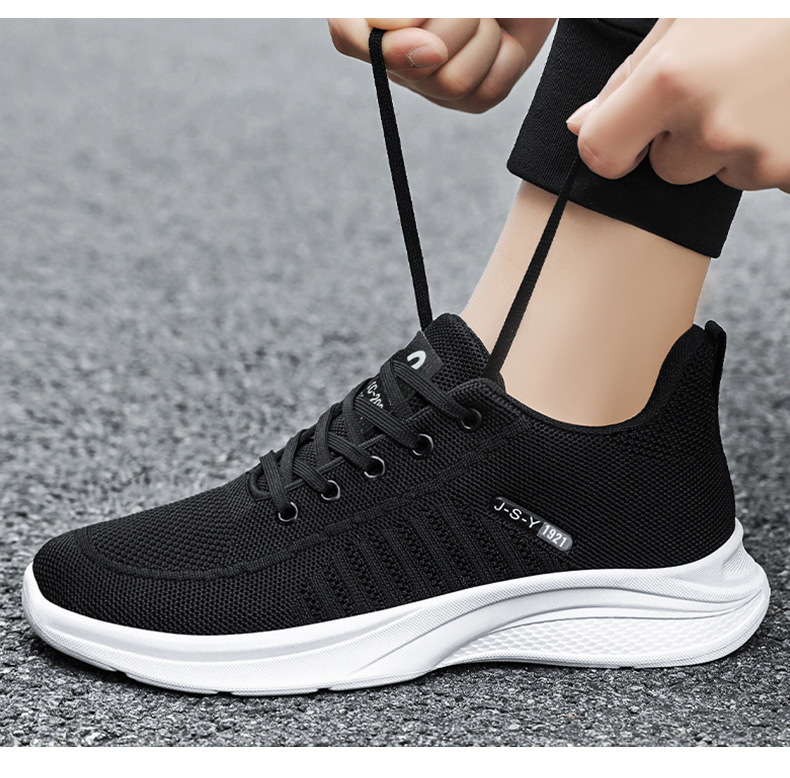 Scarpe sportive da uomo Scarpe da corsa Sneakers Tessuto Canvas Scarpe da ginnastica leggere e durevoli_voghion.com