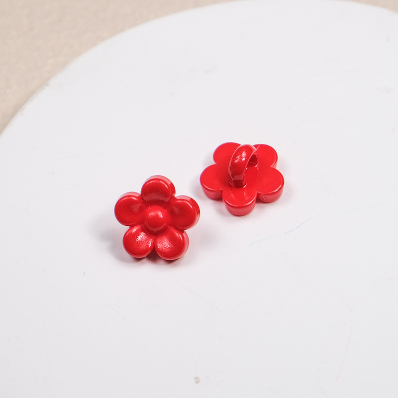 烤漆背孔扣子花朵珠小花包挂隔珠串散珠手机链条手链diy饰品配件|undefined