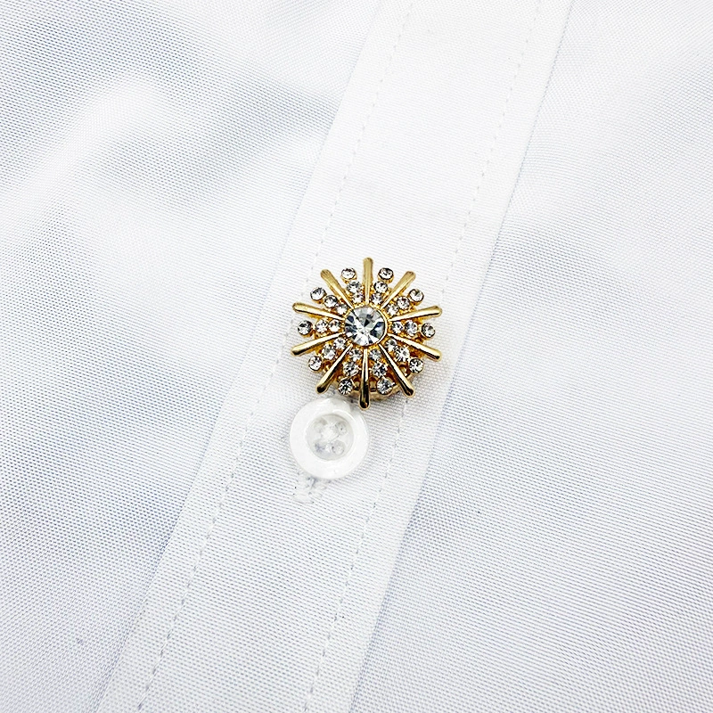 RhineStone Button COVER manufacturer Cross -border shirt sleeve buckle clothing jewelry diamond jewelry buttons
