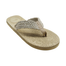OEM定制东南亚仿草编麻人字拖鞋外穿女士沙滩夹脚拖鞋 Flip-flops