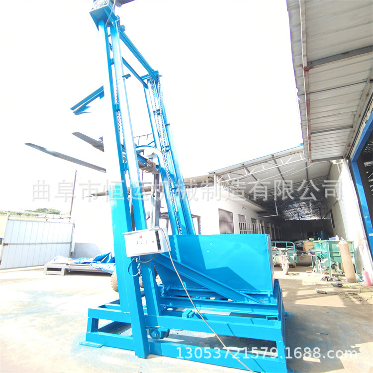 玉米颗粒单斗提料机 粪便污泥垂直上料机 干砂自动提升机