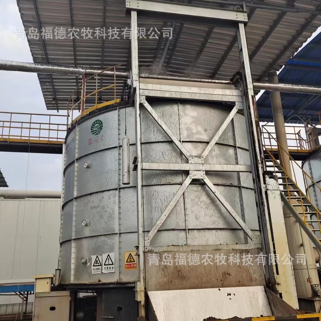 牛粪鸡粪兔粪有机肥发酵罐 有机肥设备厂家 立式好氧发酵
