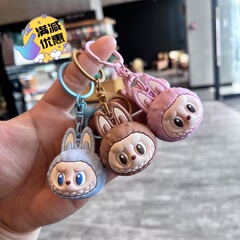 創意的な漫画の布の鍵はかわいい立体のウサギの公仔の学生のかばんのペンダントの小さい贈り物の卸売りを掛けます。