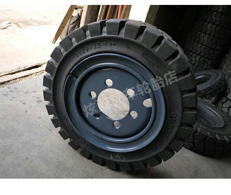 Zhengxin Forklift Solid Tire Hangzhou Forklift Force/. Ton Front Wheel - Rear Wheel