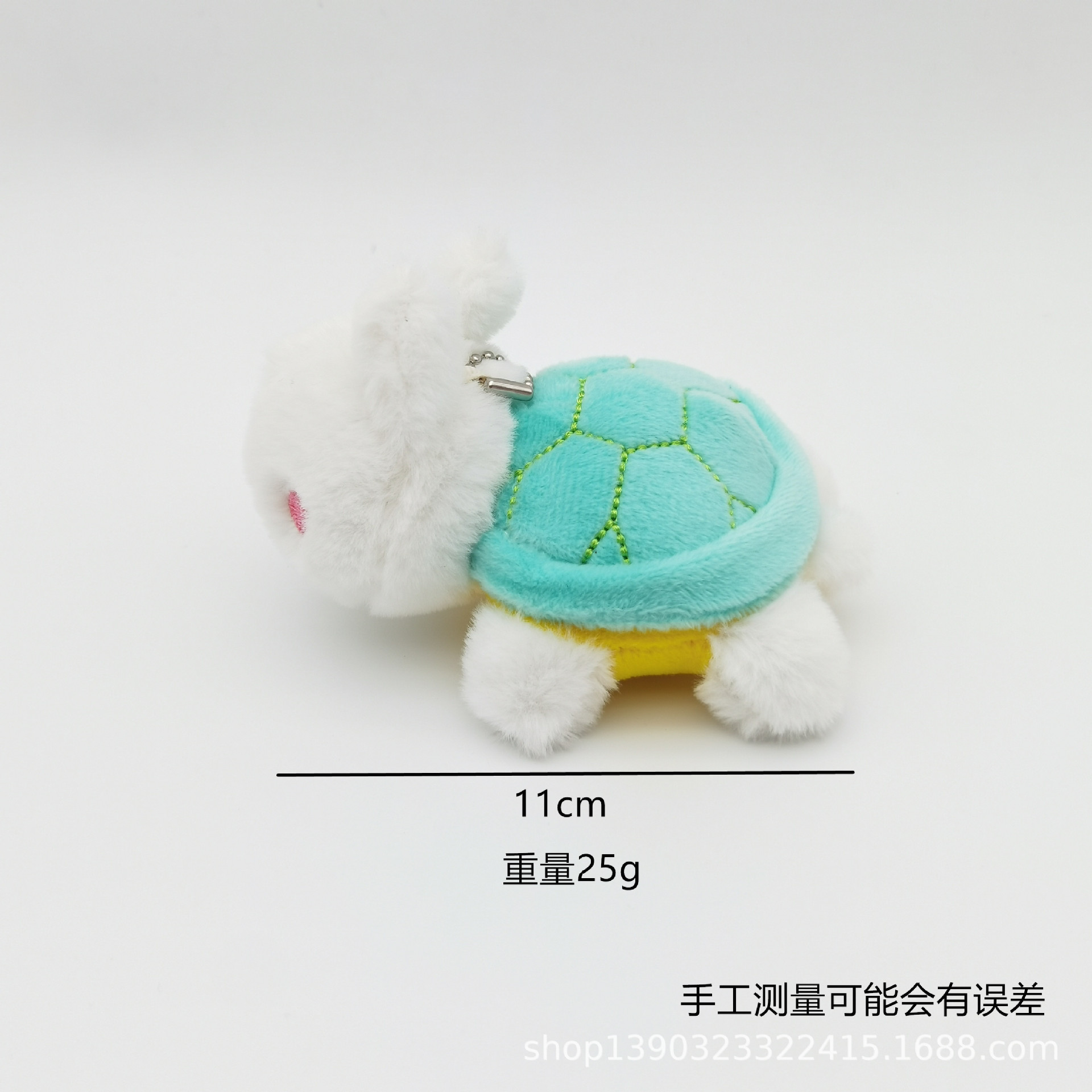 Juguete de peluche peculiar y adorable, adorable colgante de tortuga, amuleto para bolso, llavero, pequeña tortuga de peluche, venta al por mayor con envío gratis.