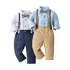 Overall, children's set, autumn clothing for boys, children's clothing, wholesale, long sleeve