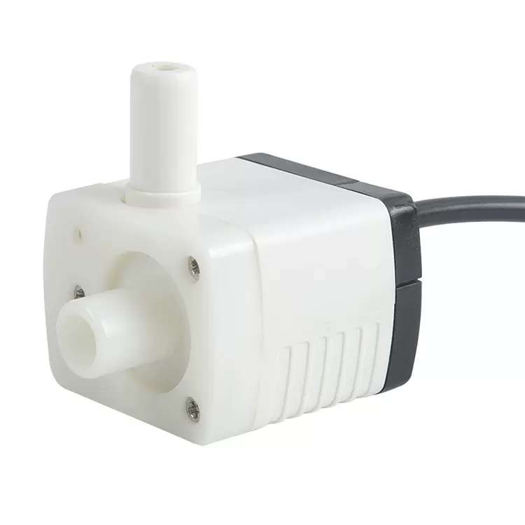 直流无刷水泵 可非潜水式泵 叶轮泵 工程塑料鱼缸卧式抽水泵