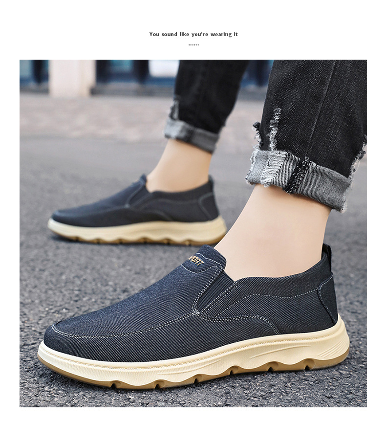 Shoes Men's New Single Shoes British Style Doudou Shoes Dad Shoes One Pedal Casual Sports Shoes_voghion.com