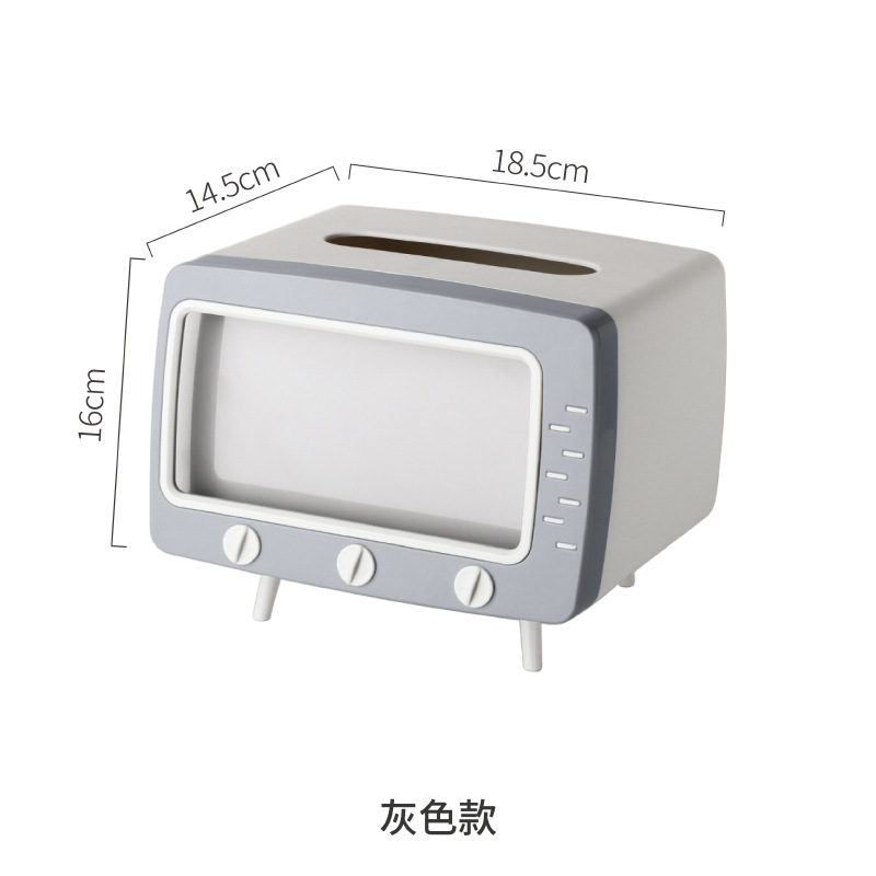 Life ins Internet celebridad caja de pañuelos multifuncional TV caja de pañuelos teléfono móvil titular de la sala de almacenamiento