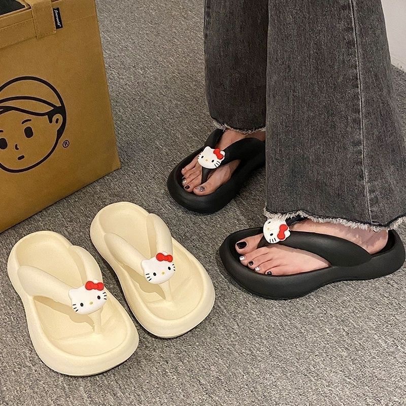 Cartoon flip flops