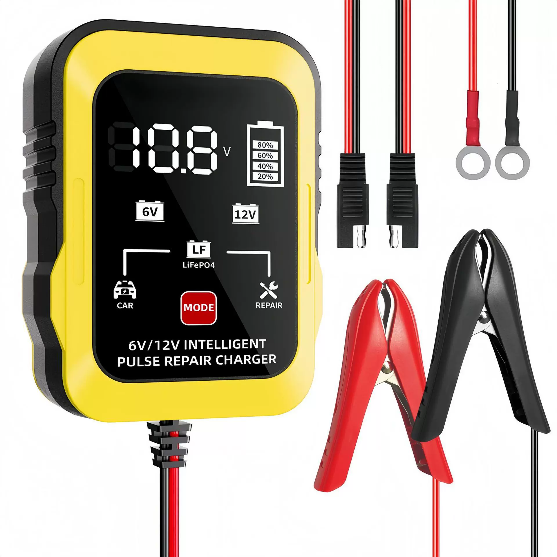 6V12V充电器 汽车电瓶充电器 摩托车电瓶充电器 6V12V电池充电器