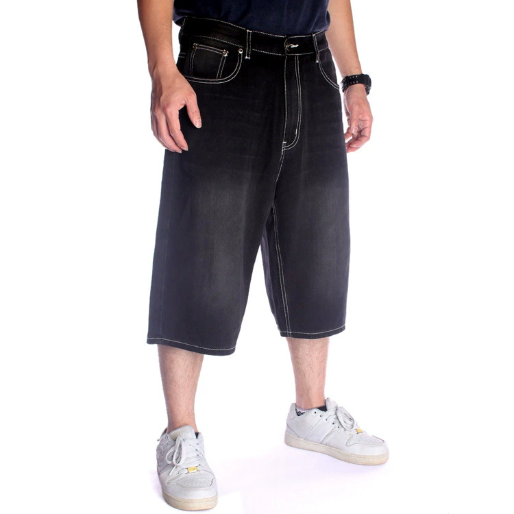 Trend black skateboard for leisure, trousers, jeans hip-hop style, (Cross-border trading), wholesale, European style -> Черная модная доска для отдыха, брюки, джинсы в стиле хип-хоп, (跨境 торговля), оптовая торговля, европейский стиль