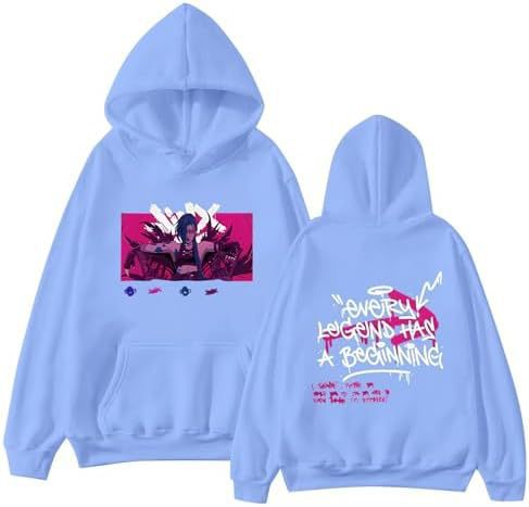 Sudadera transfronteriza AliExpress Arcane jinx Hoodie Novelty Graphic Long Sleeve