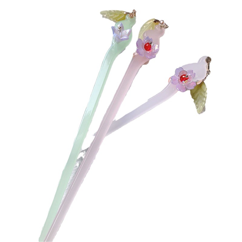 Nuevo estilo chino mapache Super Hada elegante borla estilo antiguo horquilla Hanfu updo pelo tire del pelo horquilla estilo chino accesorios para el cabello