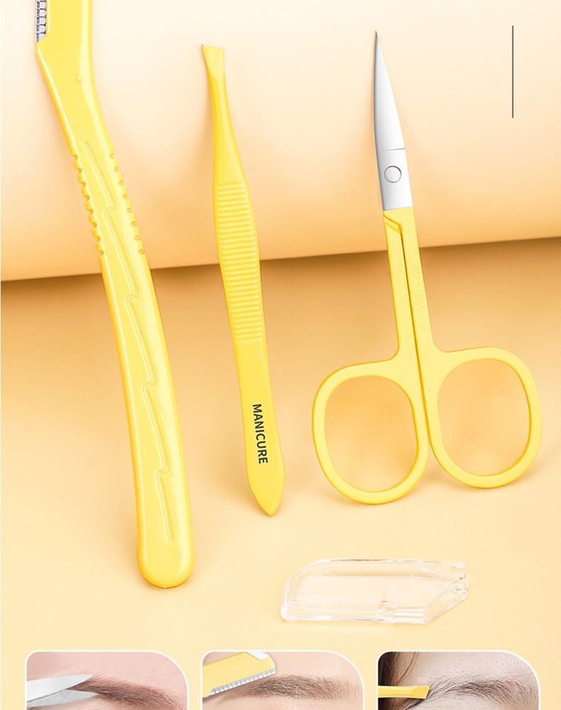 German nail care set, slant cut, professional, boxed