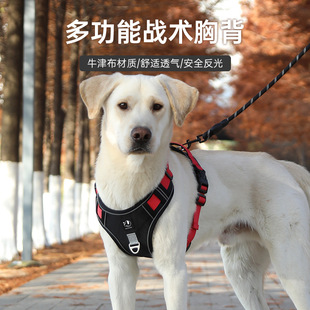 Dog Traction Rope Vest Chest Strap Medium and Large Dog Explosion-proof Walking Dog Rope Non-sticky Pet Chest Strap