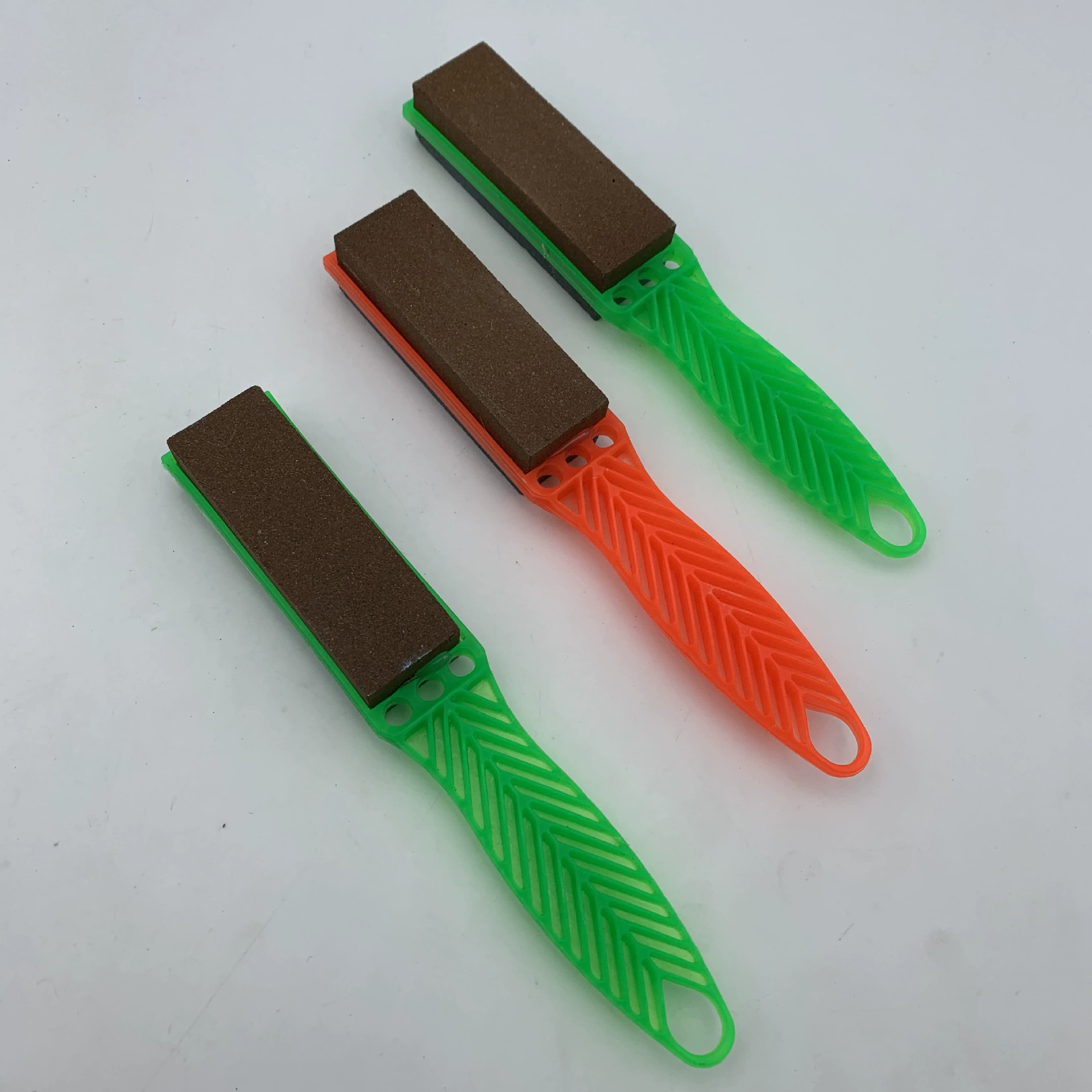 Бытовая Ручная двусторонняя полировка тонкого масличного камня и полировка многоцелевой точильный камень с ручкой завод два юаня оптом