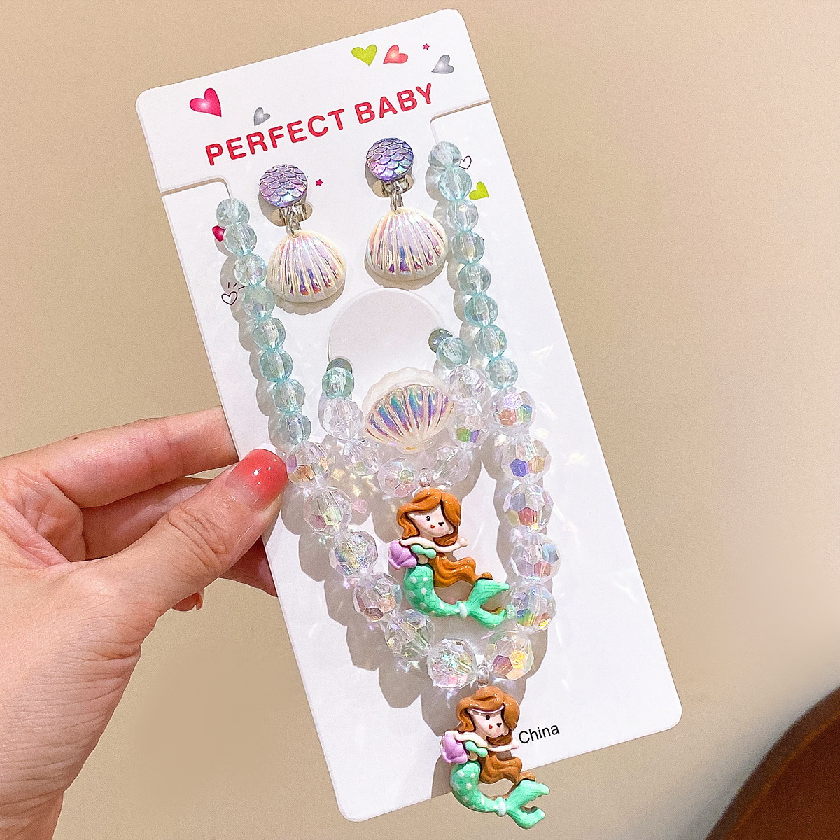 5 # 인어 값 5 조각 세트 [카드 포함]