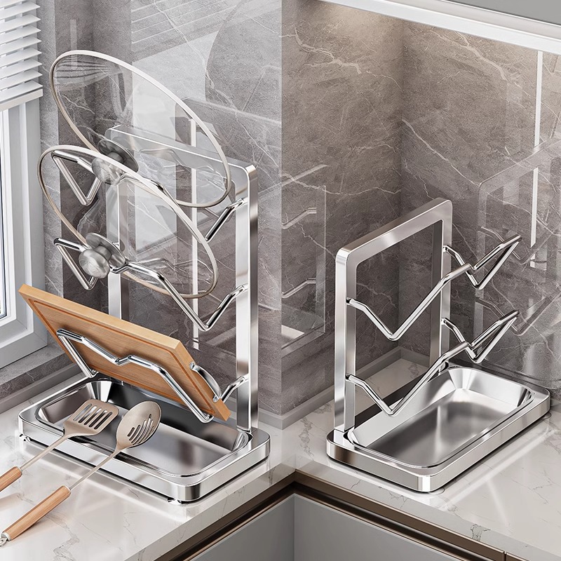 Multilayer cutting board stainless steel, universal storage system
