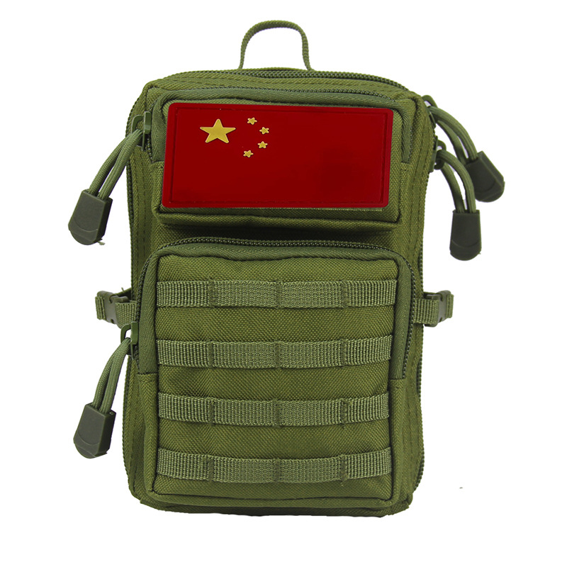 Riñonera para deportes al aire libre, bolso pequeño 3p para exteriores, bolso para teléfono móvil, artículos diversos, bolso táctico de camuflaje para montañismo, bolso pequeño para guardar monedas