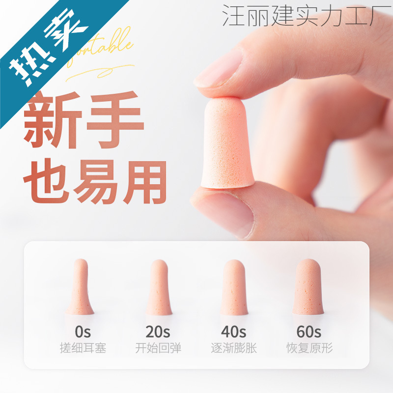 Use Soundproof German Snoring Earplugs to Prevent Noise and Sleep Dormitory Earmuffs