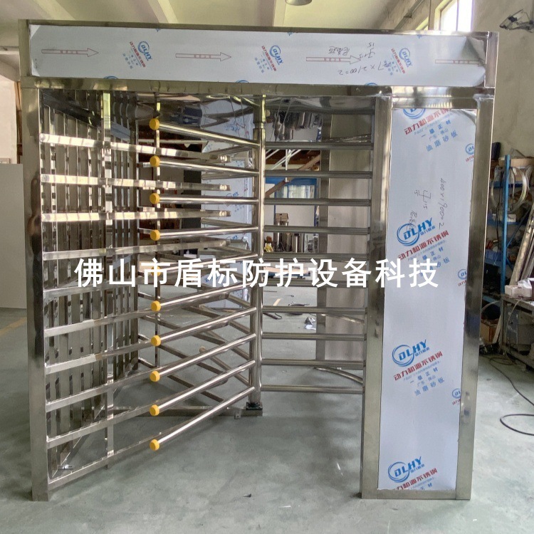 车站出口防尾随单向旋转门 办事处出口人行通道转闸 全高栅栏闸门