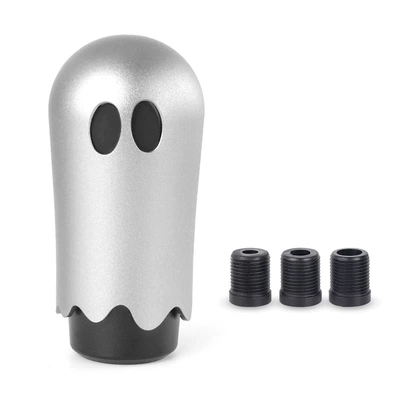 Gear Shift Knob Aluminum | Cab and accessories - silver-aluminum-alloy