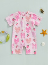 M 74571 Butterfly Bow One Piece Swimsuit ����������Ӿ��