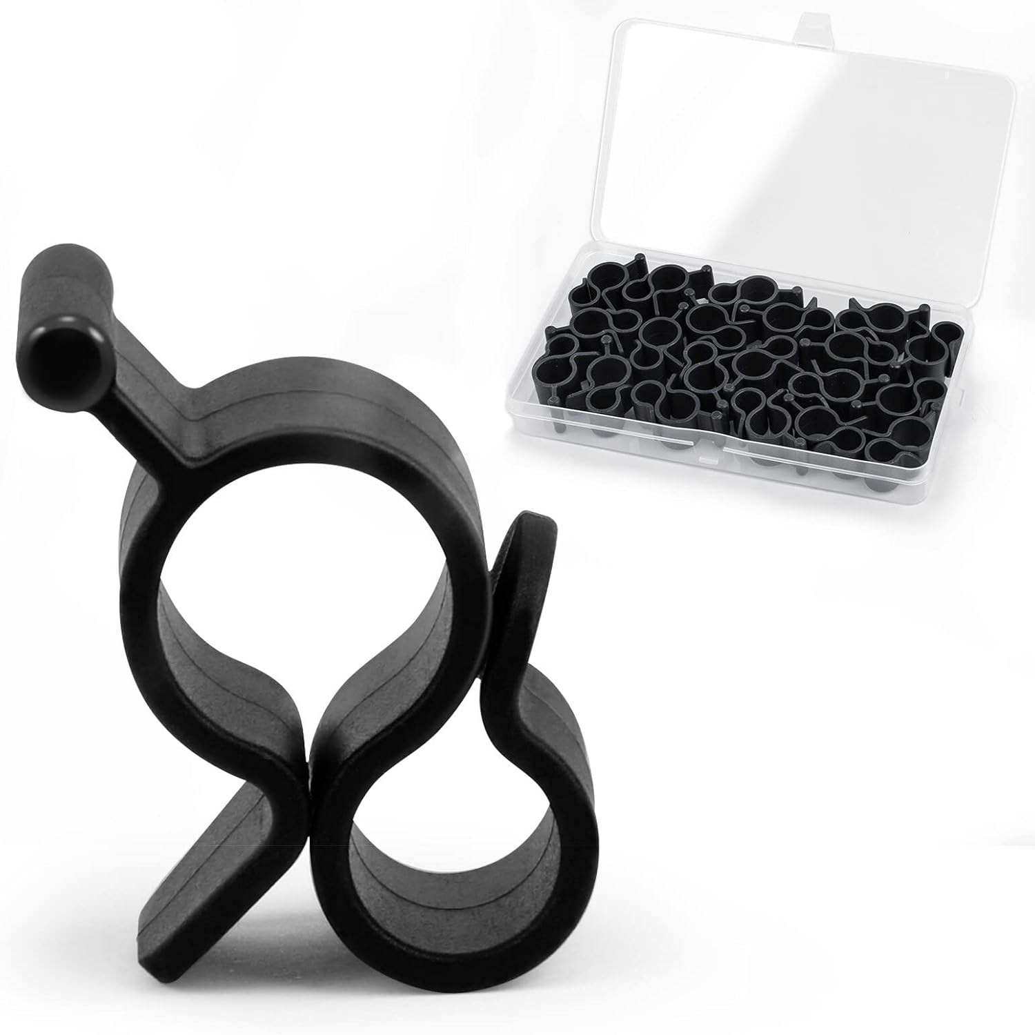 Toldo clip para luces de cuerda RV lado montado toldo accesorios coche dosel varilla gancho