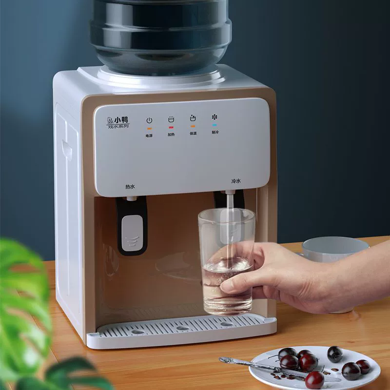 Десктоп мини-дом новый водяной dispenser автоматическое охлаждение нагрев -готовка студентский общежитие энергосбережение воды -экономия воды -закипание воды нагреватель
