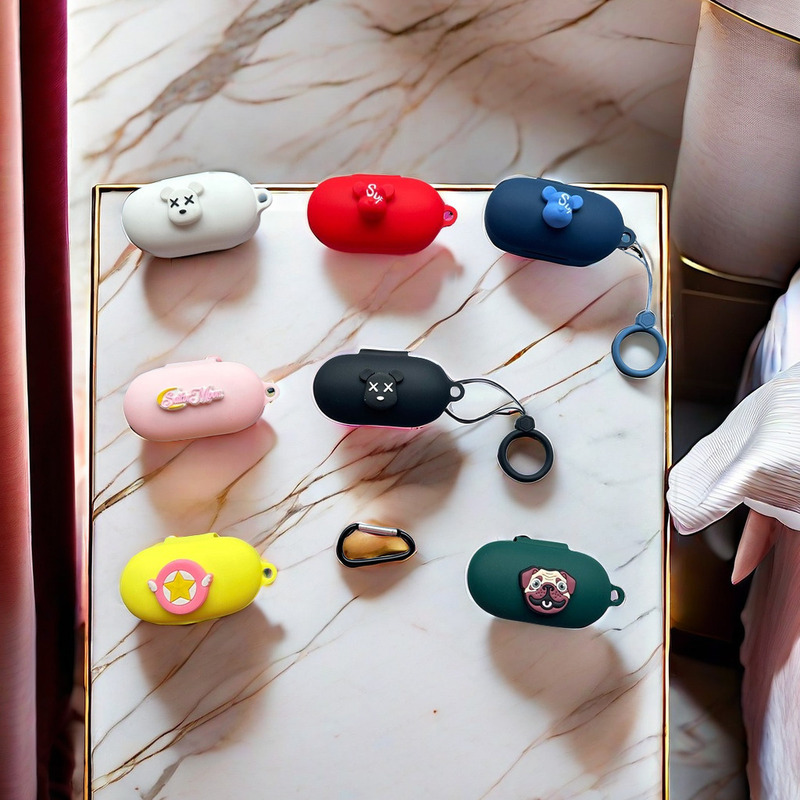 Suitable for One Plus OnePlusBuds Z2 TWS Bluetooth Headset Protective Case Girl Cartoon Silicone Soft Case