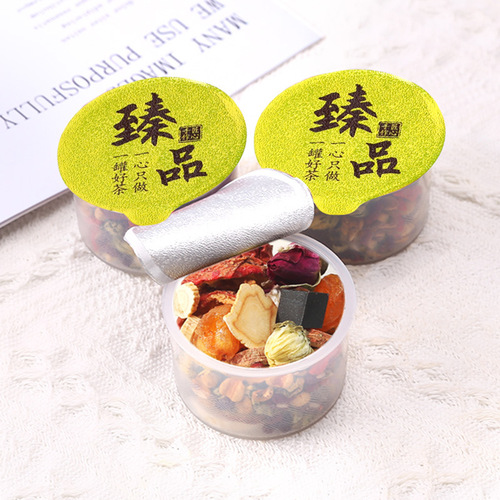 Small jar of ginseng, astragalus, goddess tea, vitality and beauty, qi and blood, flower and grass health tea, longan, red dates, donkey hide gelatin, wolfberry health care