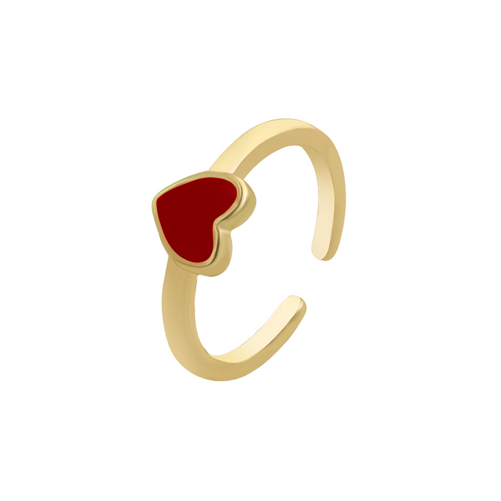 Copper Opening Adjustable Ring display picture 4