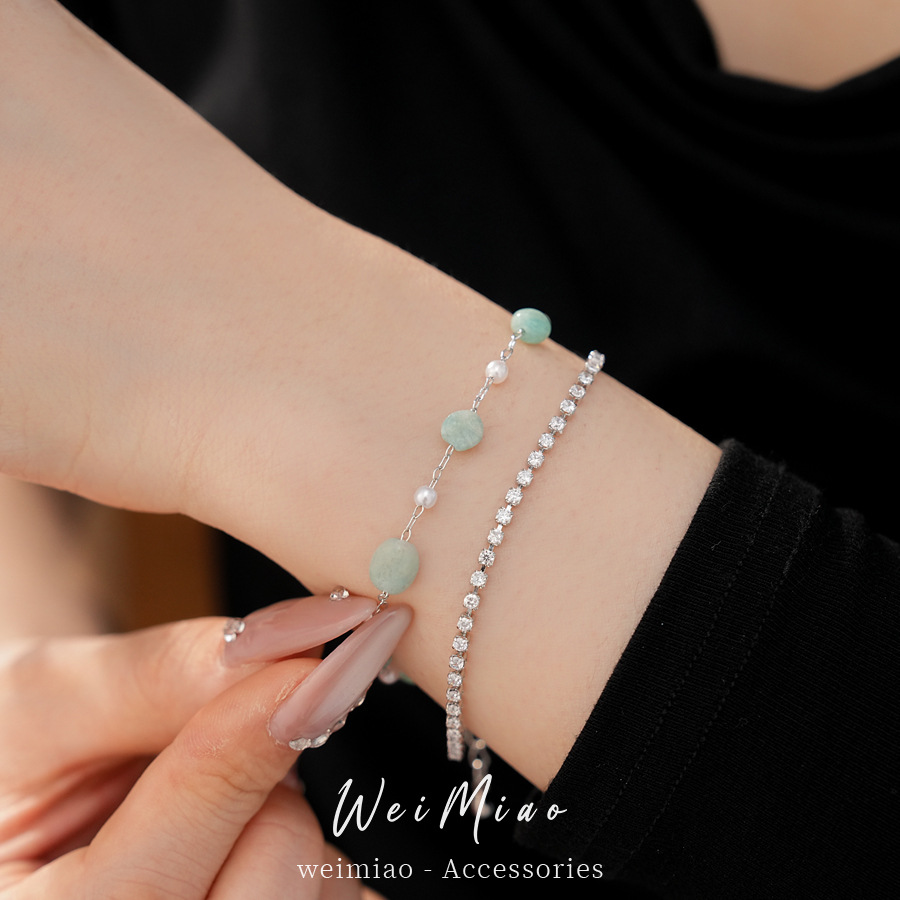Resina de zircón mariposa flor pulsera ligera de lujo nicho de alta sensación pulsera accesorios de vacaciones joyas al por mayor image 5