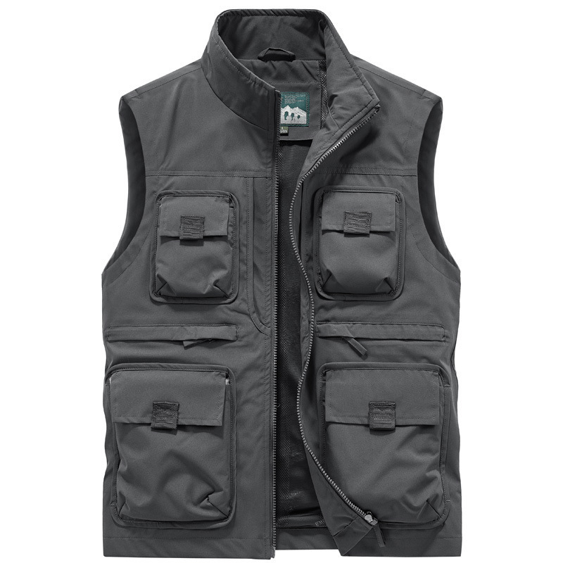 Autumn demi-season vest for leisure