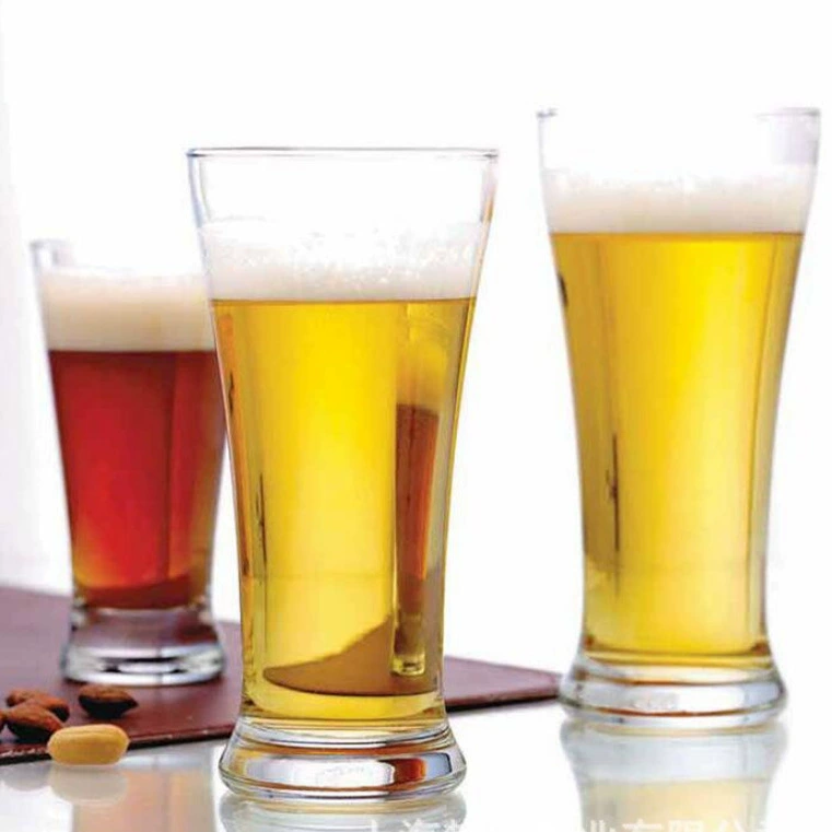 Тайская чашка стеклянный сваренный пивной стакан бытовой бар сок молочный напиток чайная чашка с нижним прозрачным логотипом