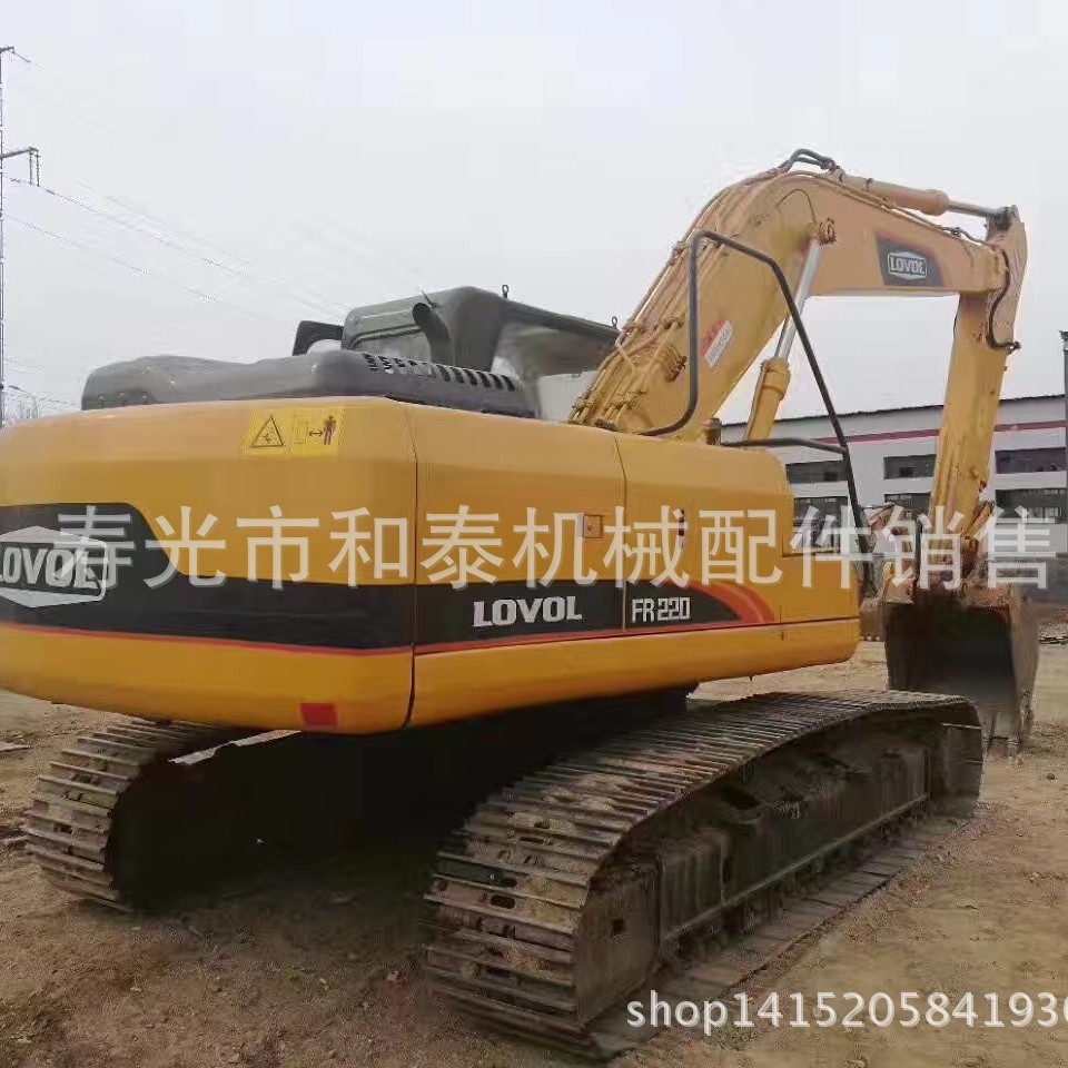 二手国产挖掘机 国产二手挖掘机整台出售  挖掘机配件车况良好